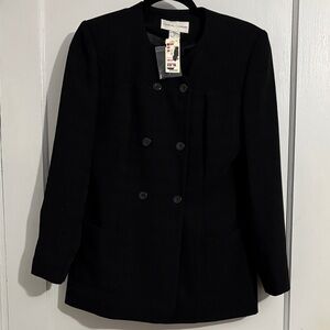 Casual Corner Women's Elegant Black Blazer NWT